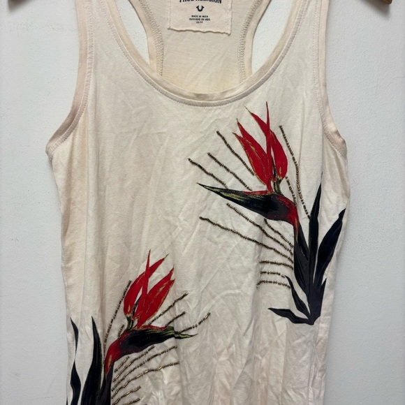 True Religion High Low Racerback Tank Top - Picture 6 of 11
